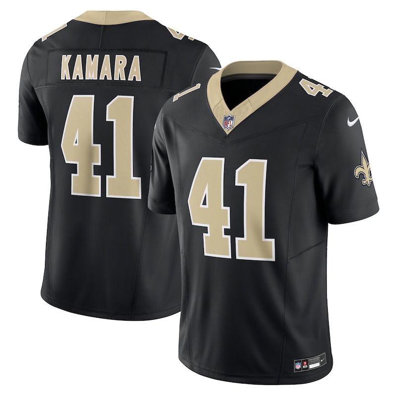 None Alvin Kamara NO Saints Vintage Genuine Jersey Game Day Wear