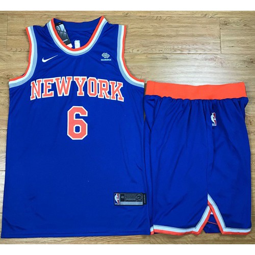Professional Knicks #6 Kristaps Porzingis 2024 Icon NBA Swingman