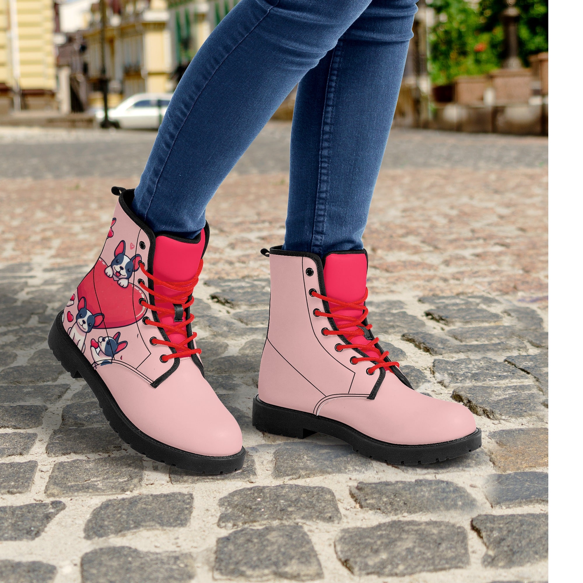 Lifestyle-Driven Trendy Cozy Coco - Leather Boots for Street Style