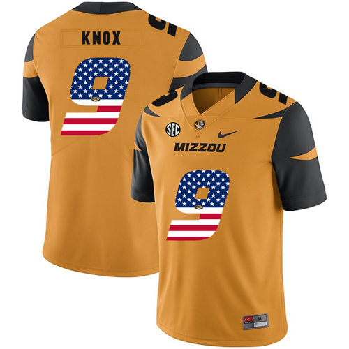 Men's None Gold 2024 home jersey Jalen Knox #9 stitched Jersey