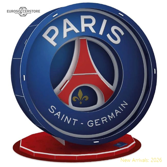 High-Quality Genuine Paris Saint Germain Fc 3D Crest Puzzle