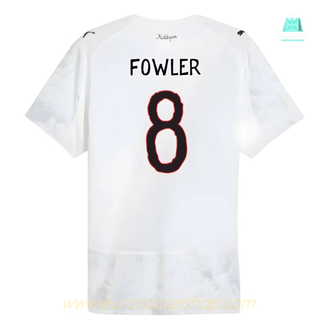 2025-2026 KIDSUPER x Manchester City CWC Authentic Shirt (White) (Fowler 8)