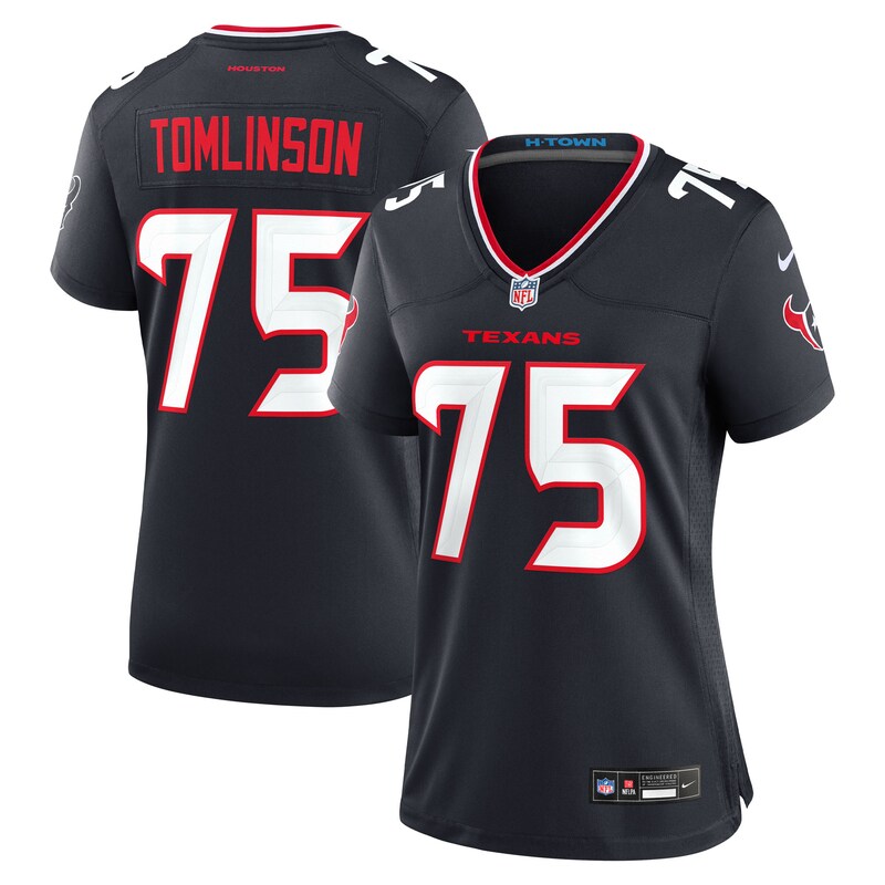 None Laken Tomlinson Houston Texans Great Value Authentic Jersey