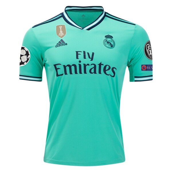 Eden Hazard Real Madrid Green 2019-20 Soccer Jersey Shirt - Hazard