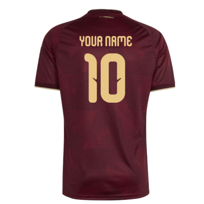 Professional 2026-2027 Venezuela Home Your Name With Retro Design