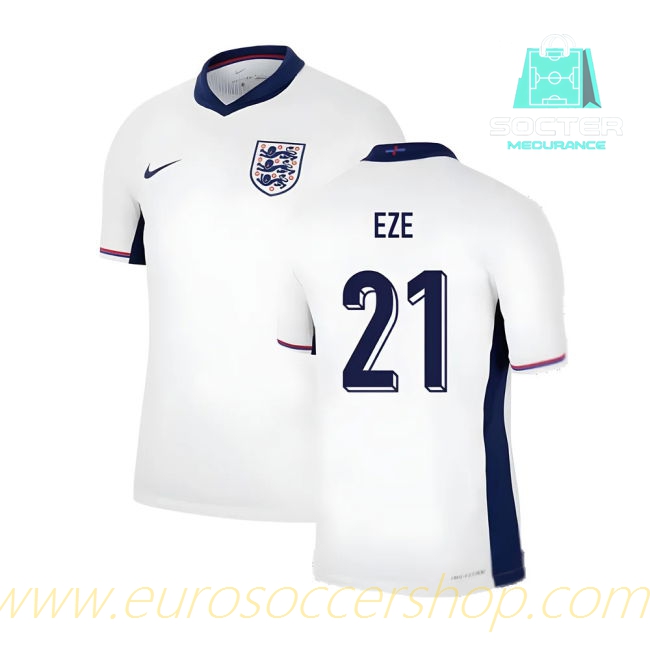 2024-25 Collection Three Lions Home Jersey (Eze 21)