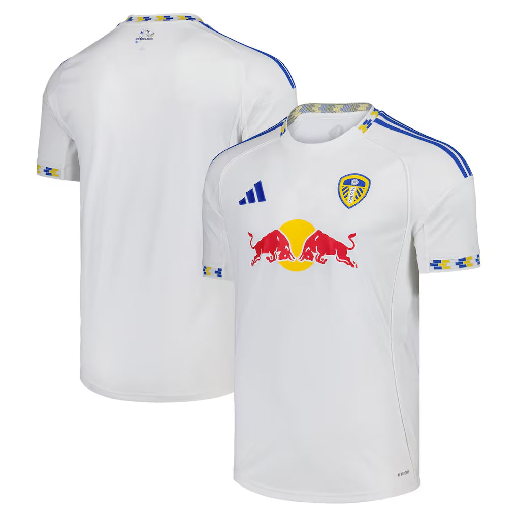 Men's Leeds United Home 2025/26 Soccer Jersey Authentic Kit