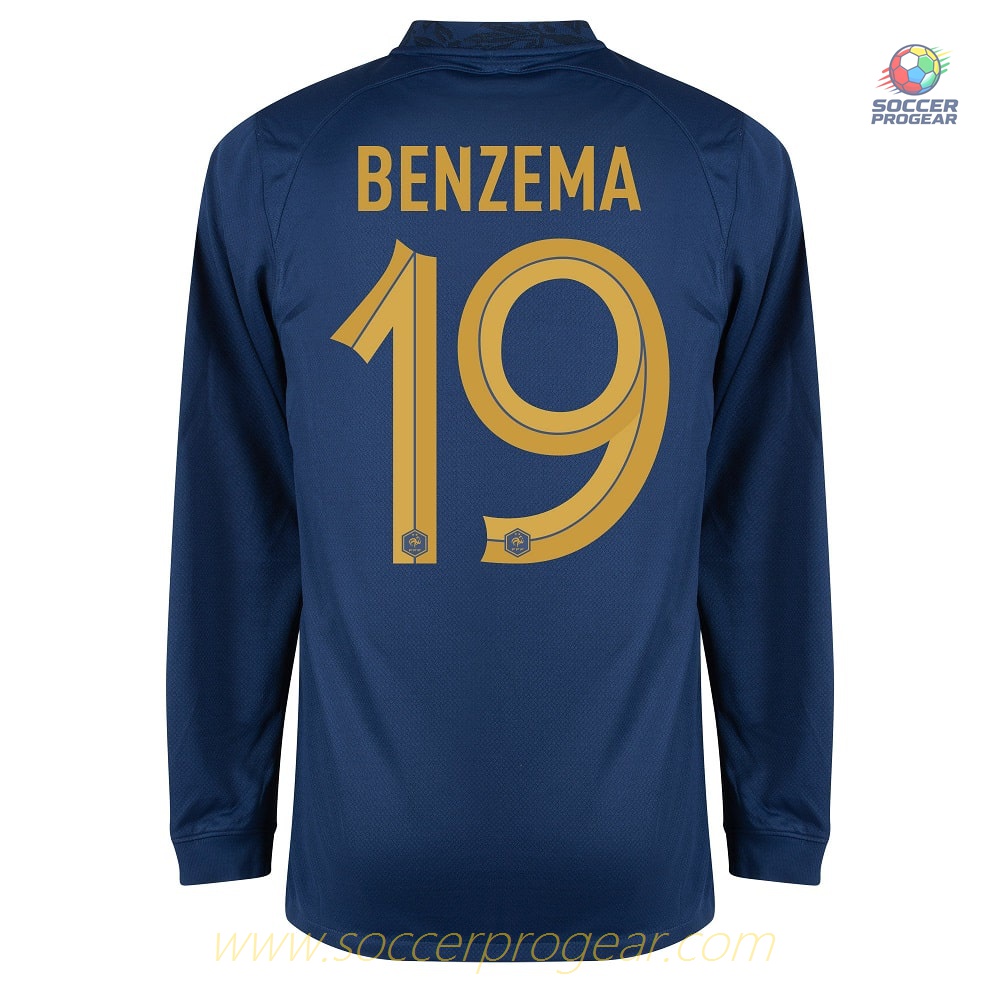 FRANCE High Quality HOME JERSEY WORLD CUP 2022 BENZEMA ML