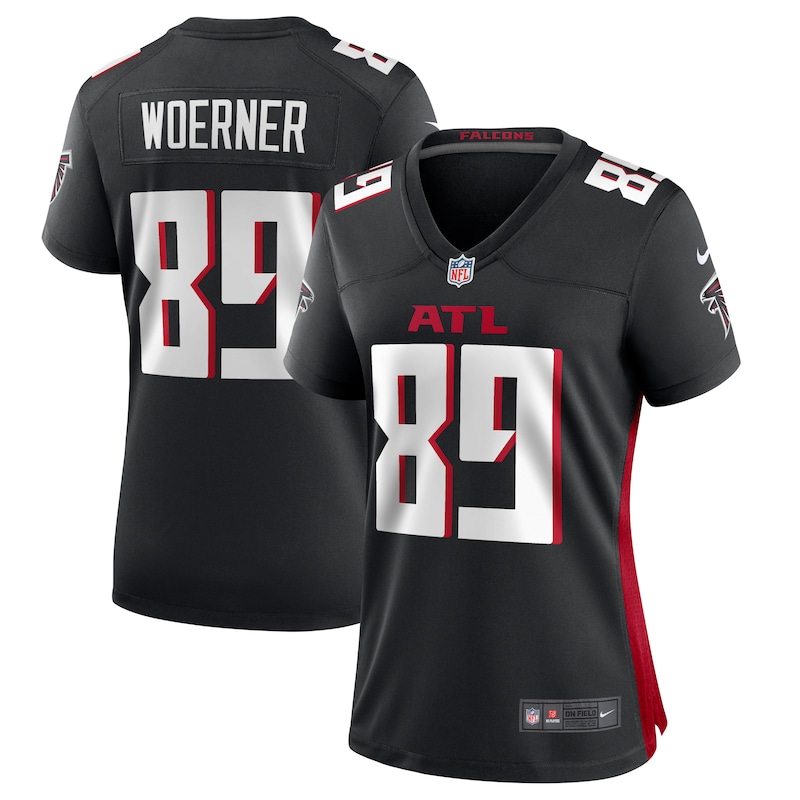 None Charlie Woerner ATL Falcons Victory Game-Ready Jersey Game Day We