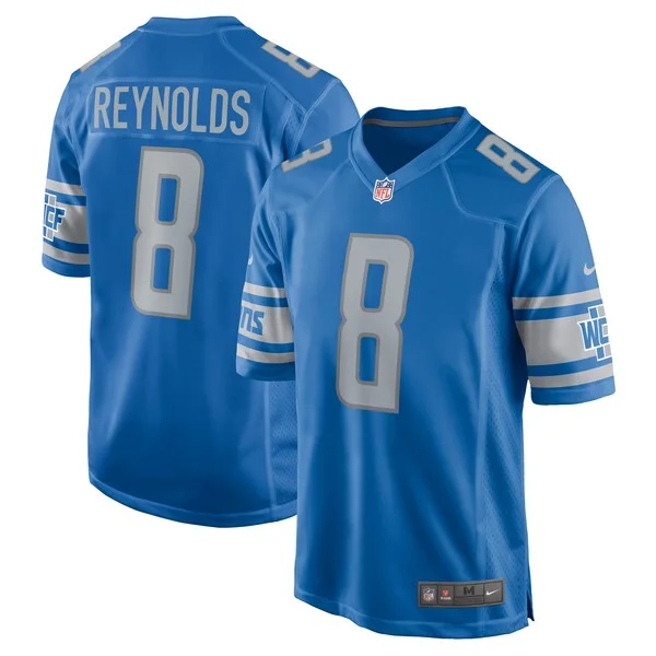 None Josh Reynolds Game Jersey - Blue | NFL Player Jersey | NFL Footba