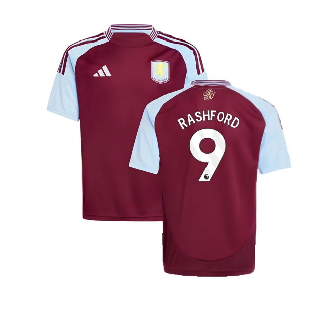 Aston Villa 2024-2025 Home Jersey - Kids