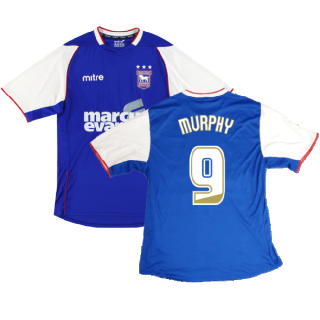 Committed Ipswich Home Shirt Excellent Xxl Murphy #9 Durable Mater...