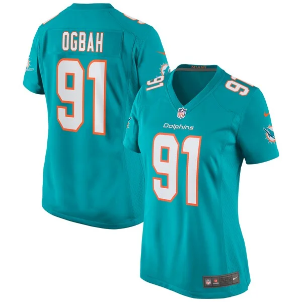 None Game NFL Jersey - Aqua | Durable Football Apparel | NFL Football