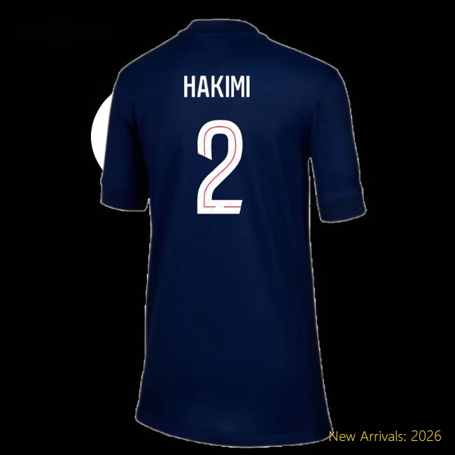 Comfortable Kids Football Team Hakimi Jersey 2025-2026 Flexible