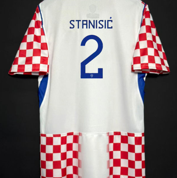 [FSOUK] Croatia National Team #2 Playmaker Edition Home Jersey 2026 World Cup