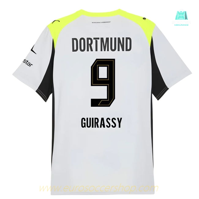 2025-2026 Borussia Dortmund Away Shirt (Guirassy 9)