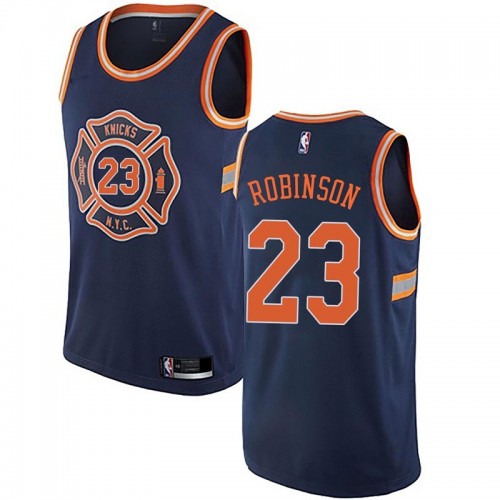Official Knicks #23 Mitchell Robinson 2024 City NBA Swingman Jersey