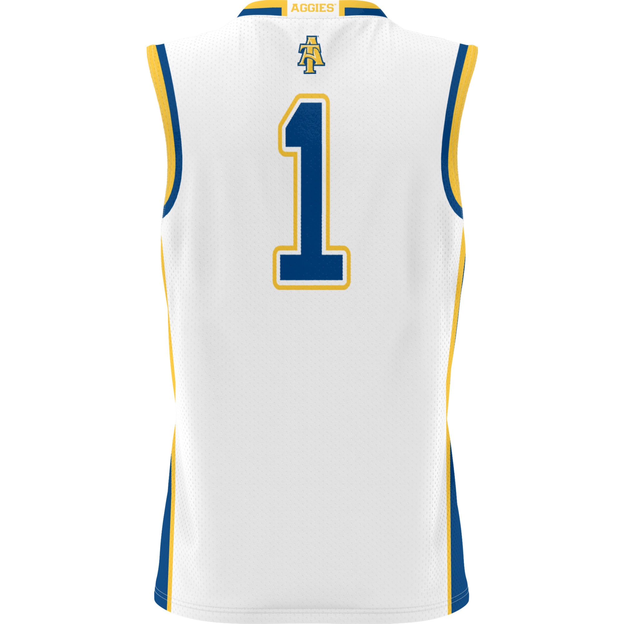[NJP] North Carolina A&T Aggies GameDay Greats Lightweight Basketball Jersey - White