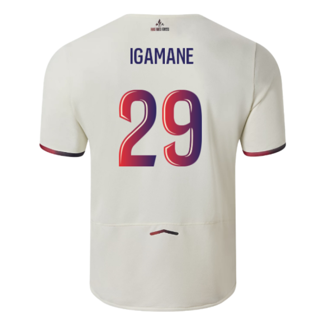 Lille Away Kit 2025-2026 Supporter Edition Jersey For Match Days