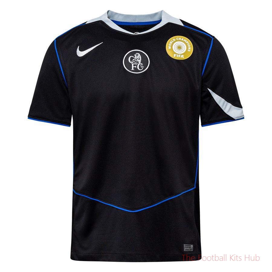 Chelsea 3rd Shirt 2025/26 Kids FIFA CWC 2025 Champions Badge