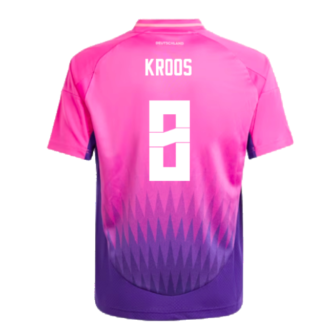 Elite Germany 2024-2025 Away Short Sleeve Shirt - Kroos Legend