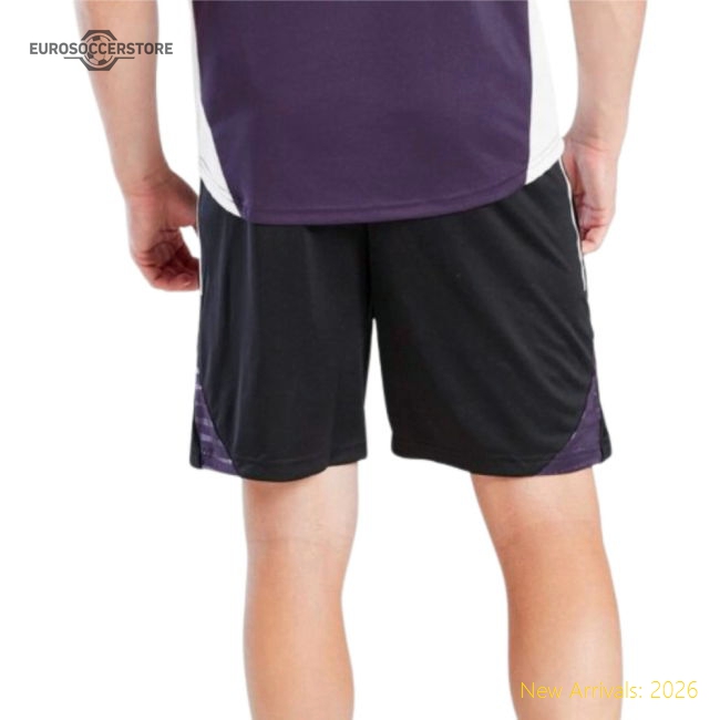 2025-2026 Man Utd Training Shorts (Black) - Kids