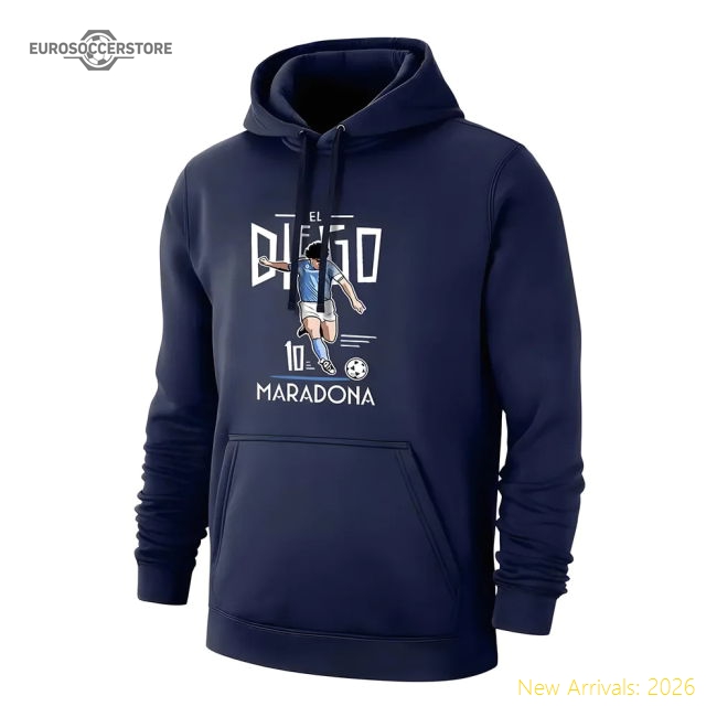 World Cup Champions 2022 El Diego 21 Footer With Hood Dark Blue