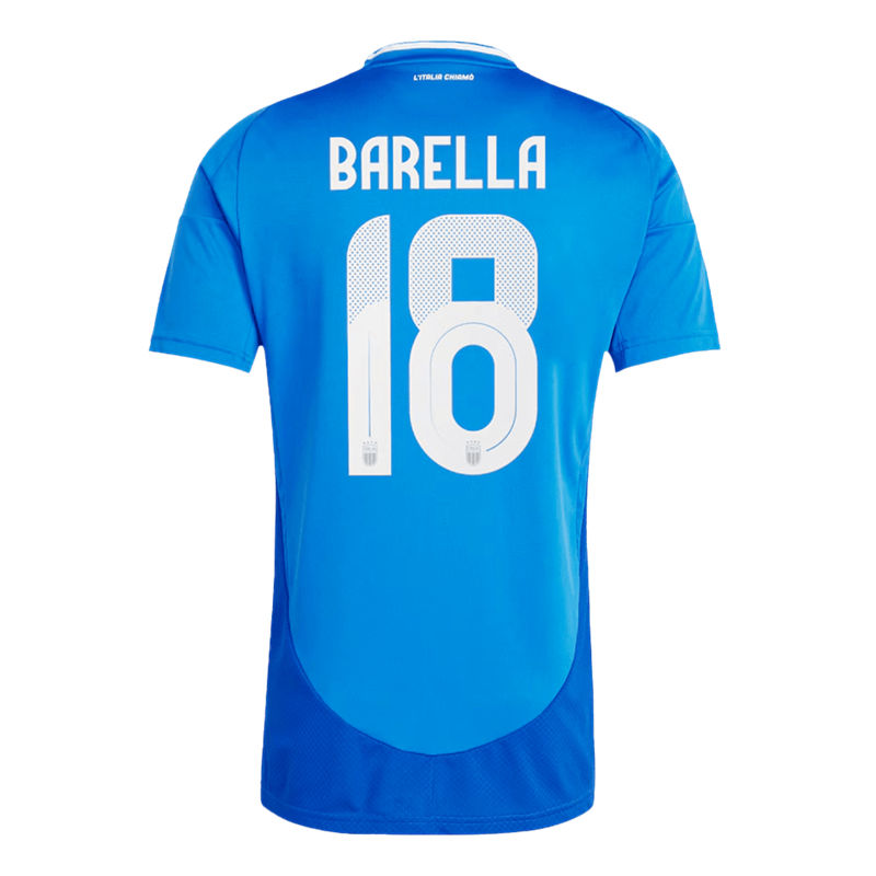 Premium Lightweight UEFA Euro 2024 Italy Home Shirt BARELLA 18