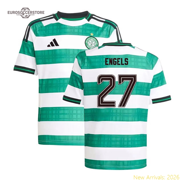 Celtic Children 2025 Home Jersey Shirt Football Fan Football Fan Match Day Essential