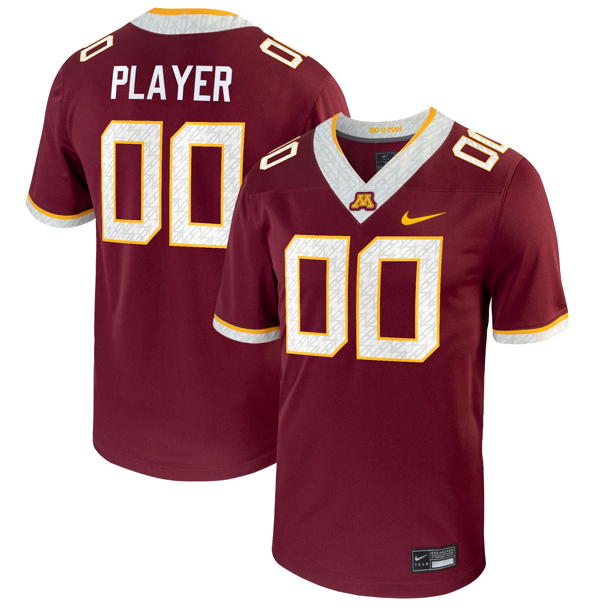 Minnesota Golden Gophers Pick-A-Player NIL Replica 26/27 Football Jersey - Maroon