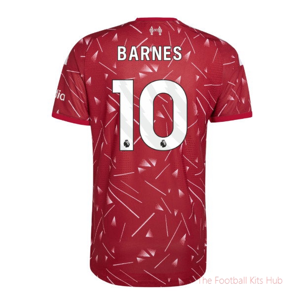 [JED] 2026-2027 Liverpool Authentic Home Shirt Barnes 10