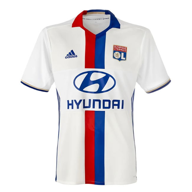 Ultra Comfort Lyon Home Shirt #3 2025-2026 Campaign Fan Gear Footb...