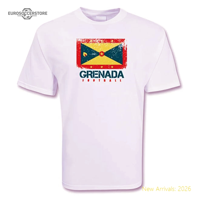 Top Grenada Football 20242025 Regular Tshirt () Lightweight