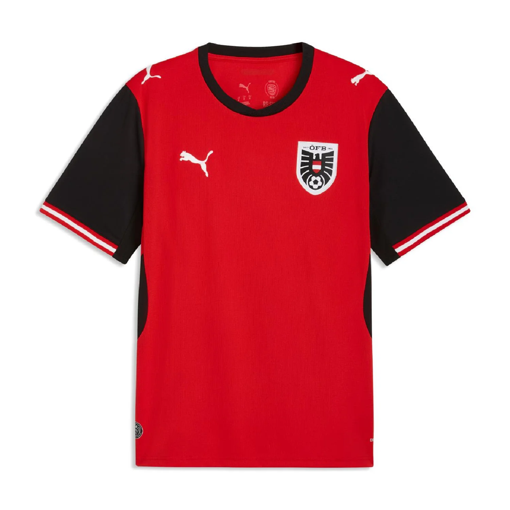 Austria 2026 Home Jersey Men  Austrian National Team Football Shirt