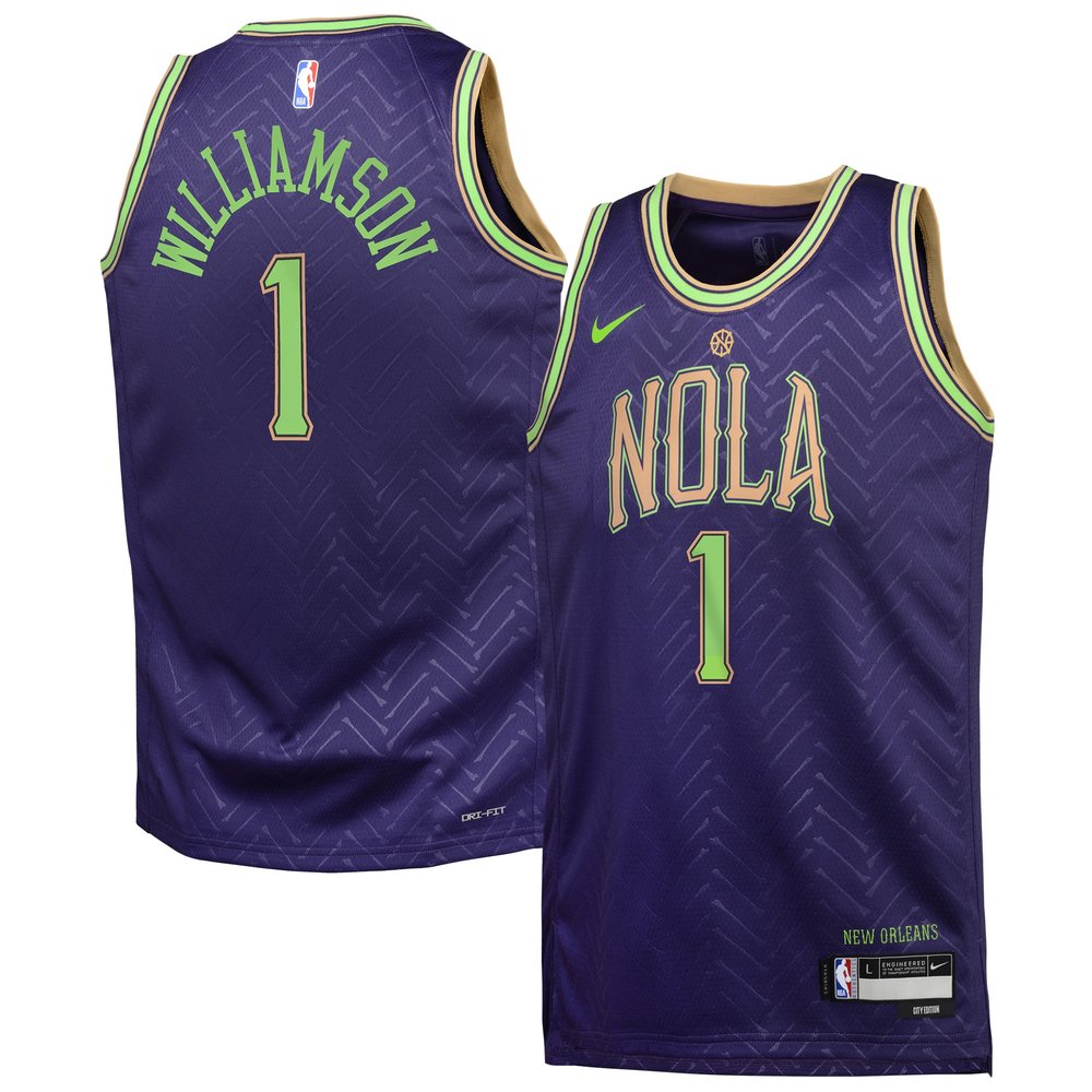 Official Jersey Purple City Edition - NBA Collection