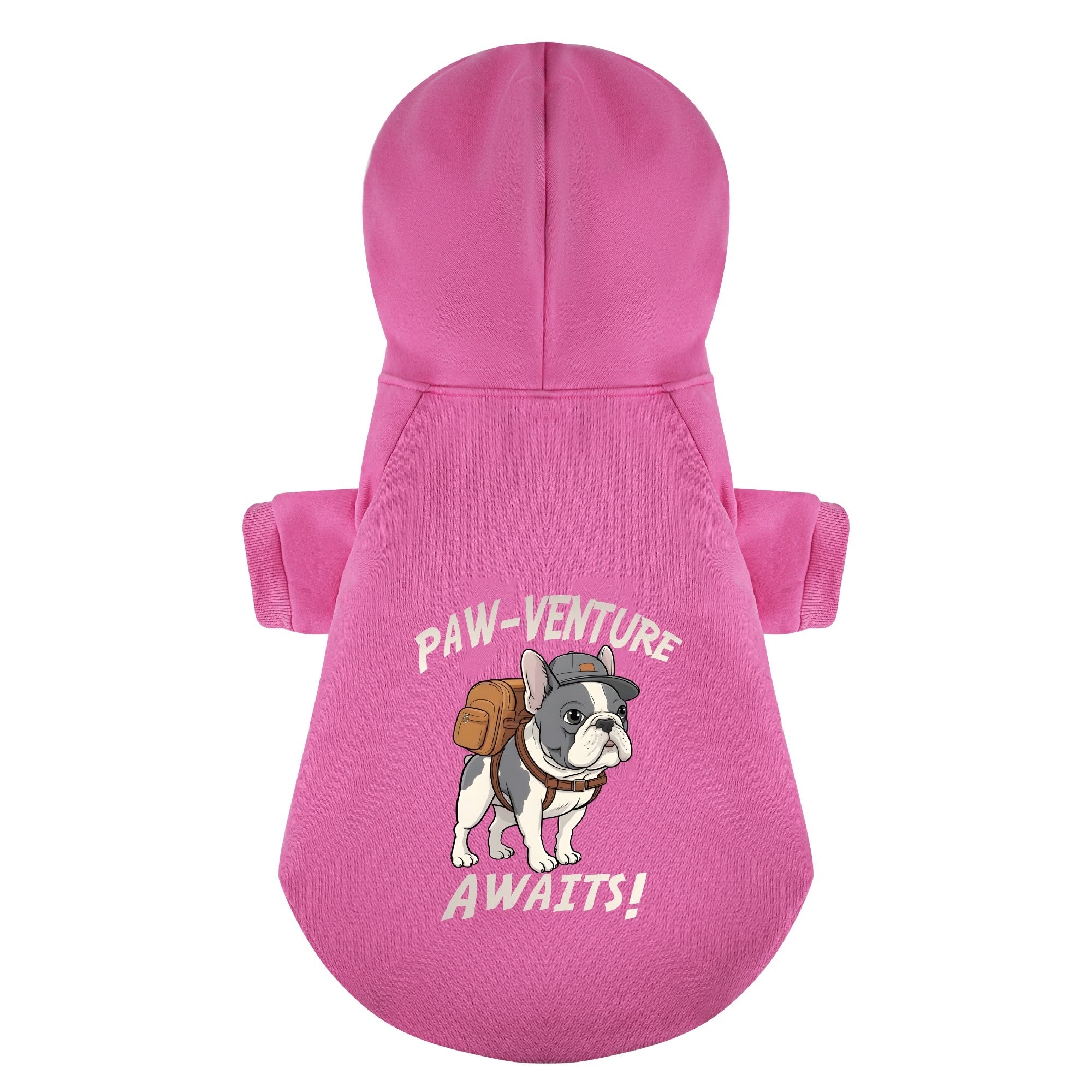 French Bulldog Paw Venture Awaits! Personalized French Bulldog Hoodies