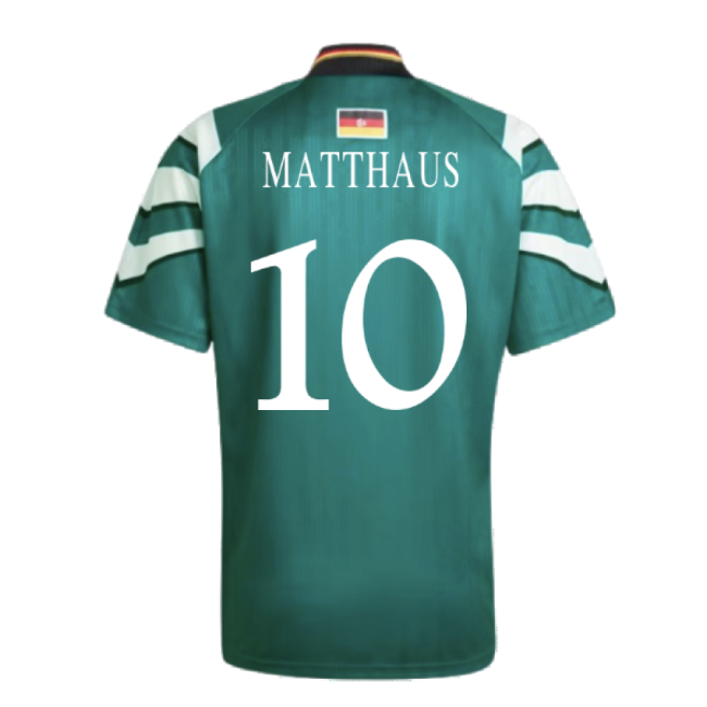 1996 Germany Euro 96 Away Shirt (Matthaus 10)