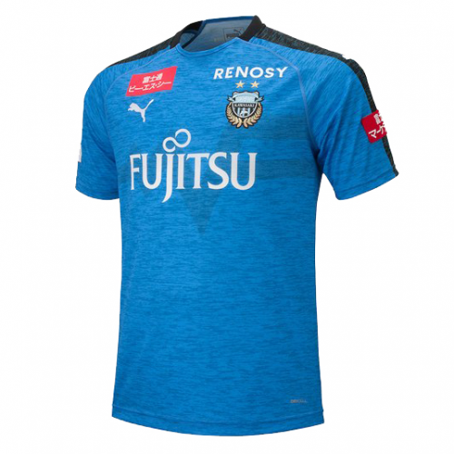 Lightweight Kawasaki Frontale Home 2019-20 Soccer Jersey Shirt