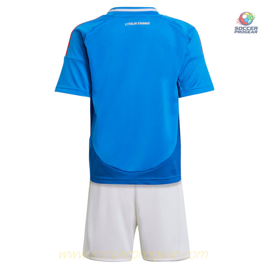 Italy Home Soccer Uniform Kids Football Jersey 2024/25 Collection