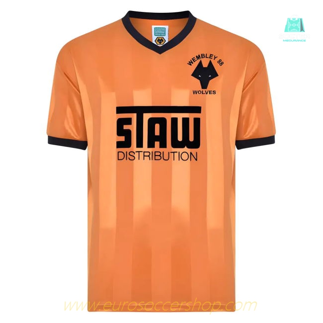 Wolverhampton Wanderers 1988 Sherpa Van Trophy shirt