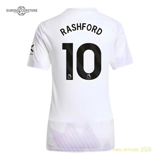 2025-2026 Man Utd Away Shirt (womens) (rashford 10) - Authentic Design