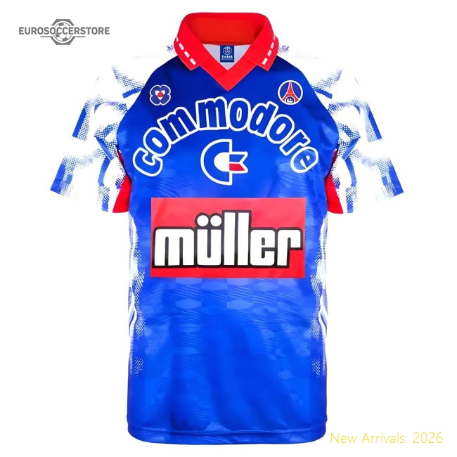 Authentic Best-Selling Psg 1992 Away Retro Football Shirt
