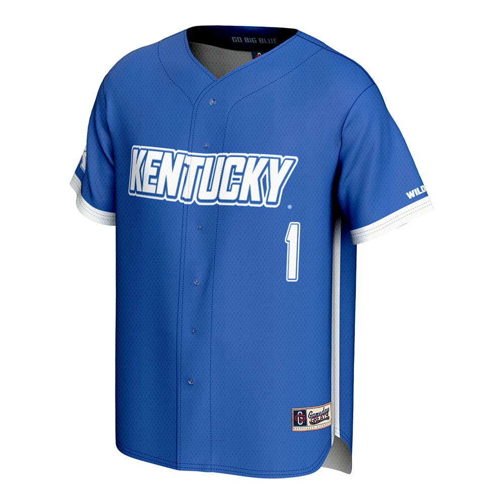 [DDG] Kentucky Wildcats GameDay Greats Youth Lightweight Baseball Jersey - Royal