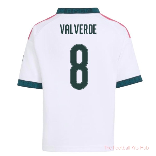 Soccer Club Real Madrid 2026-2027 Home Mini Kit (Valverde 8)