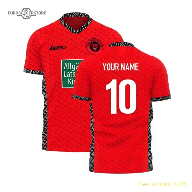 Supporter Kaiserslautern 2024-2025 Home Concept Football Kit (Libero) (Your