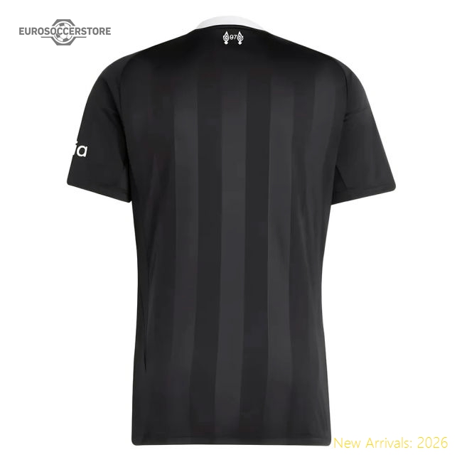 Premium 2025-2026 Liverpool Third Goalkeeper Shirt (black) - Premium