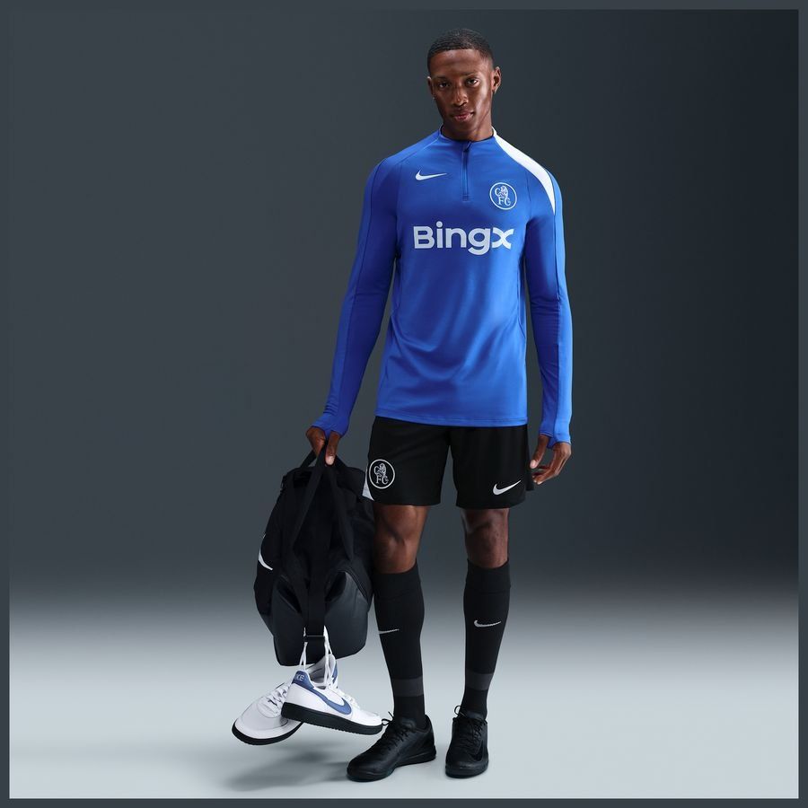 Chelsea Training Shorts Dri-FIT Strike 3rd - Black/Field Silver