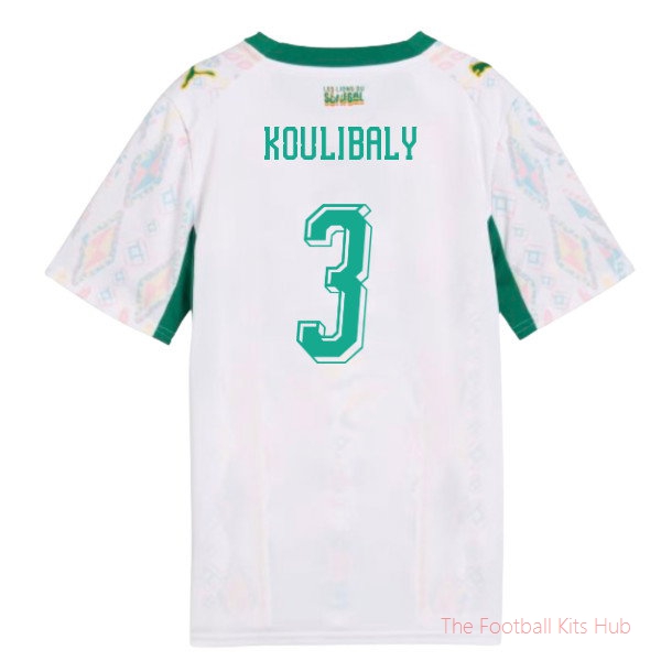 2026-2027 Senegal Home Shirt (Kids) (Koulibaly 3)