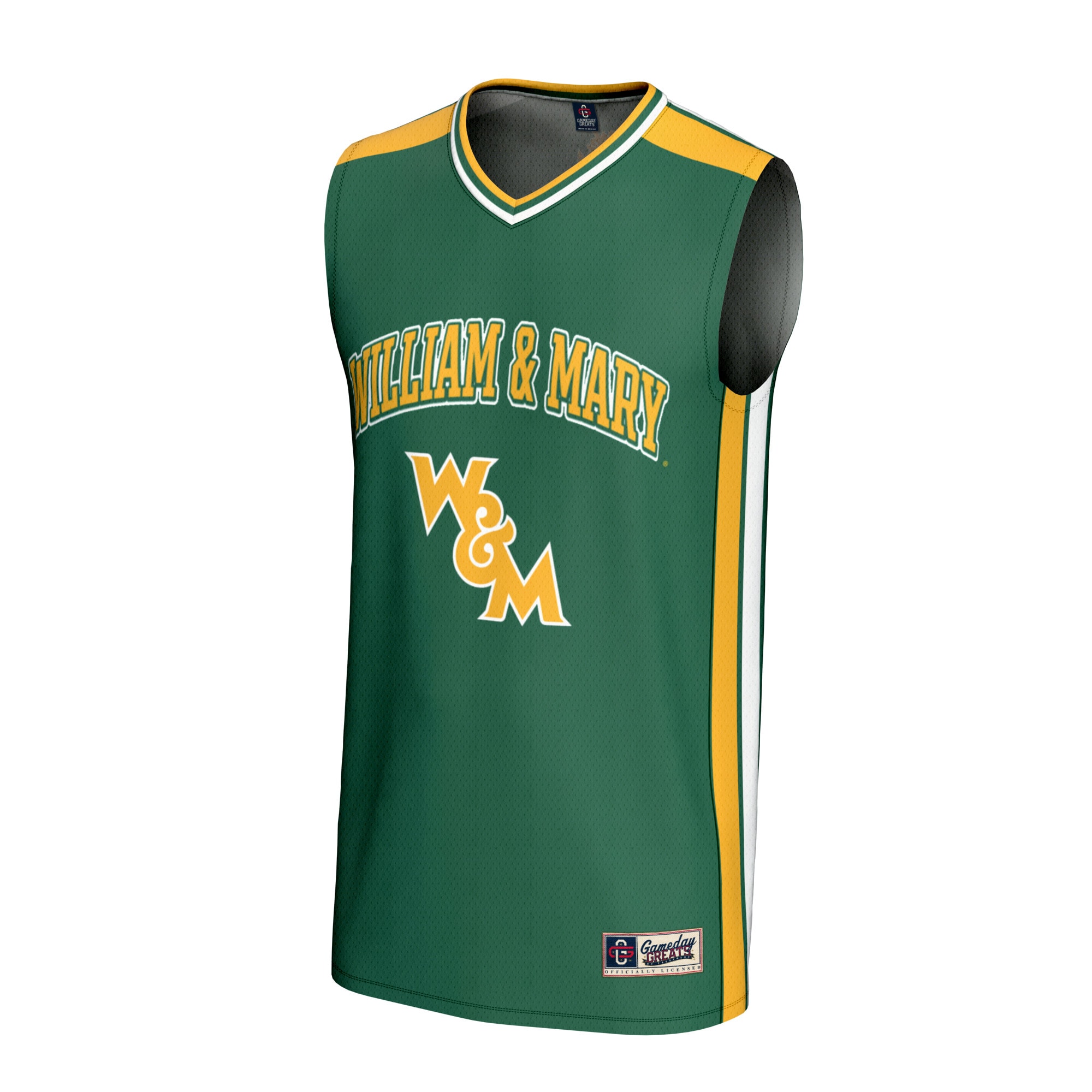 [DDG] William & Mary Tribe GameDay Greats Youth Basketball Jersey - Green