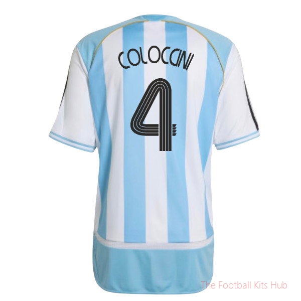 Soccer Club Argentina 2006 Reissue Home Shirt (Coloccini 4)